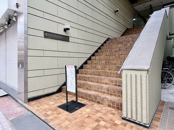 WTC武蔵小山マンション アプローチ