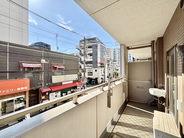 日神パレステージ大塚_南向きのバルコニーの写真