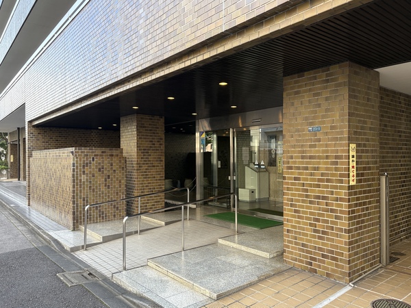 早稲田セントラルハイツ アプローチ